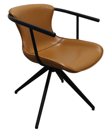 Modrest Maureen Modern Camel & Black Dining Chair By VIG Furniture