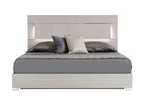 Modrest Ethan Italian Modern Grey Bed Model VGACETHAN-BED