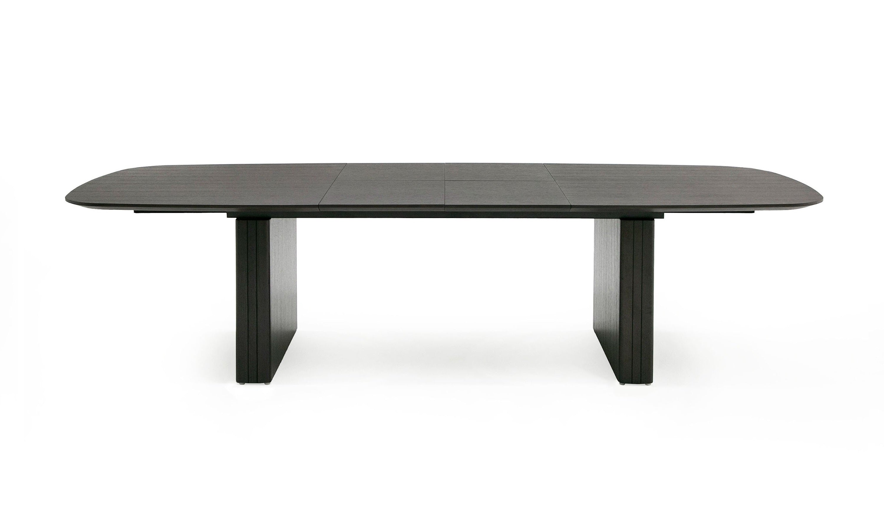 Modrest Calhoun Modern Smoked Oak Extendable Dining Table Model VGDWJ3572-BRN-DT