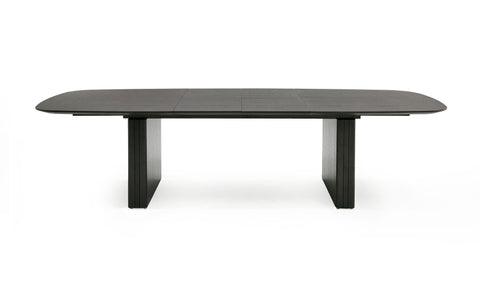 Modrest Calhoun Modern Smoked Oak Extendable Dining Table Model VGDWJ3572-BRN-DT