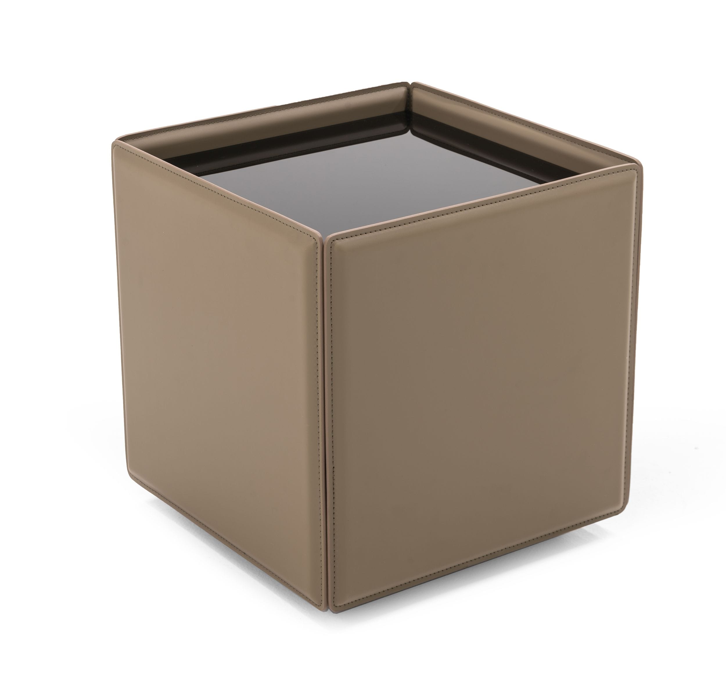 Modrest Vargas Modern Beige Leatherette End Table Model VGWCE320B-BEI-ET