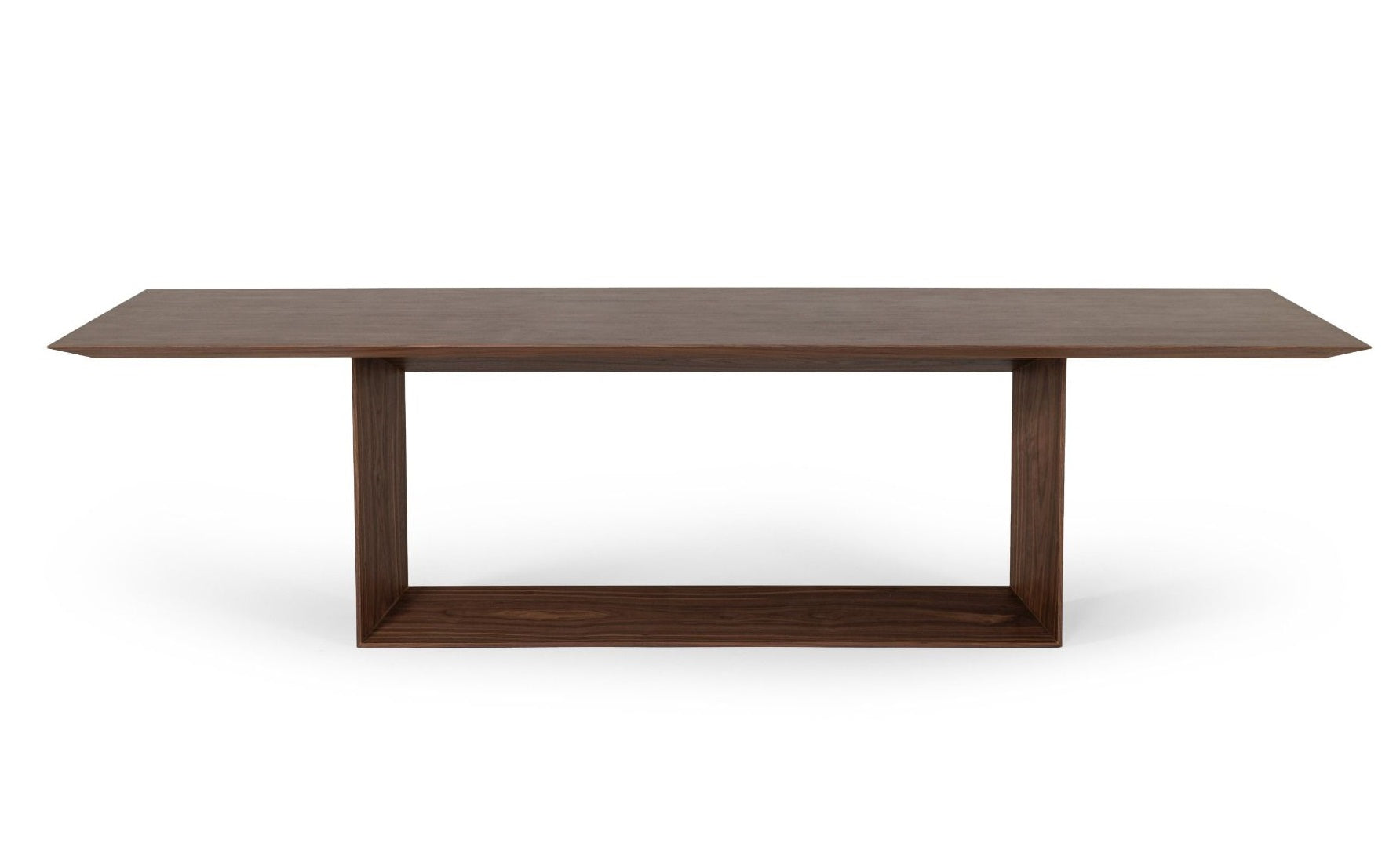 Modrest Channa Modern Walnut Dining Table Model VGBBMI2006T-WAL-DT