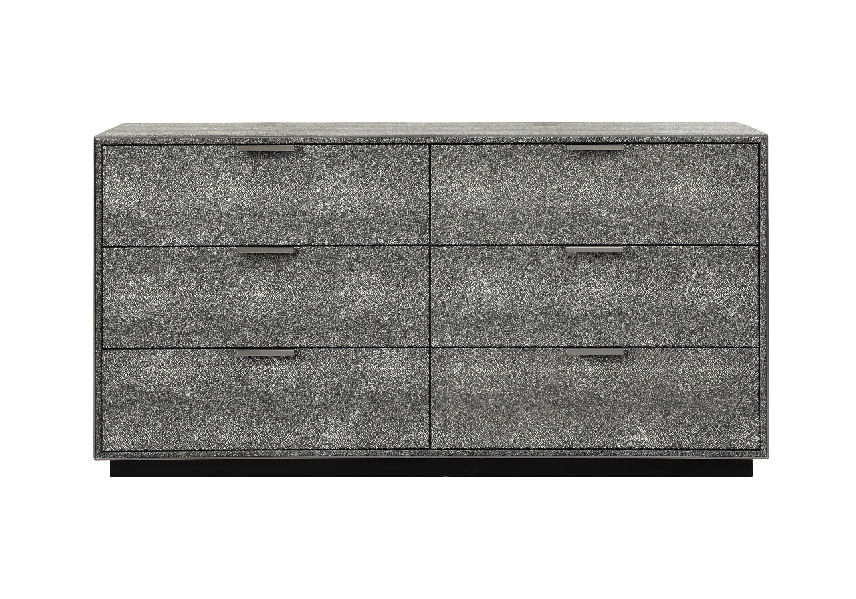 Modrest Dynasty Modern Shagreen Dresser Model VGVCJ2108-D-GRY-DRS