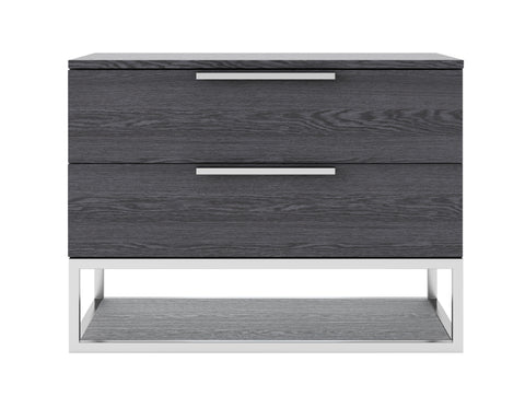 Modrest Heloise Contemporary Grey Elm Nightstand Model VGBBMB1502-GRY-NS