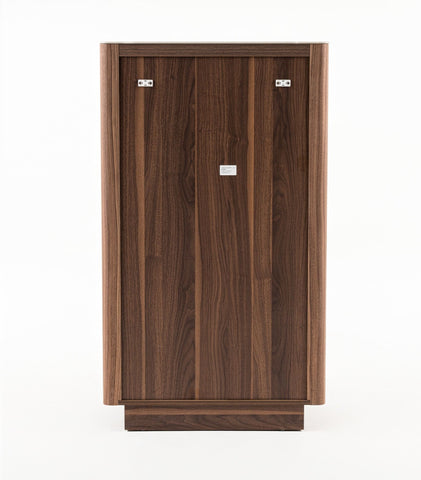 Modrest Chelton Contemporary Walnut And White Ceramic Chest Model VGHB-402W-CT