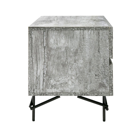 Nova Domus Aria Italian Modern Multi Grey With Texture Nightstand Model VGAC-ARIA-NS