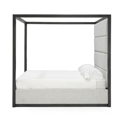 Modrest Manhattan Contemporary Canopy Grey Bed Queen Model VGMA-BR-127-BED-queen