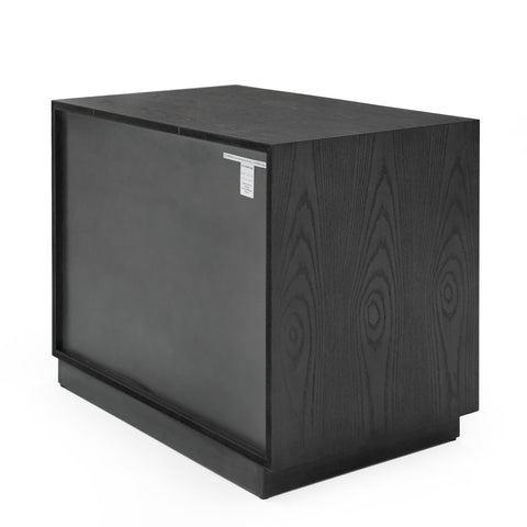 Modrest Manhattan Contemporary Grey And Gold Nightstand Model VGMA-BR-127-NS