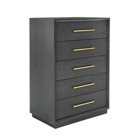 Modrest Manhattan Contemporary Grey And Gold Chest Model VGMA-BR-127-CH