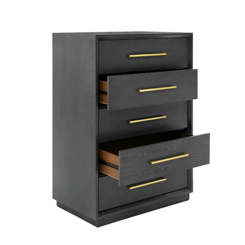 Modrest Manhattan Contemporary Grey And Gold Chest Model VGMA-BR-127-CH