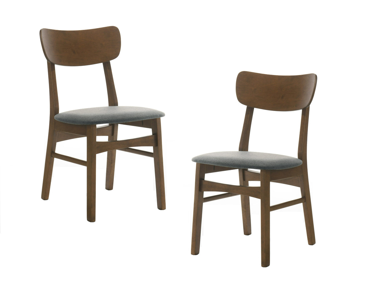 Modrest Castillo Modern Grey Side Dining Chair (Set of 2) By VIG Furniture