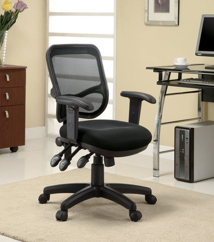 Coaster Rollo Adjustable Height Office Chair Black Model 800019