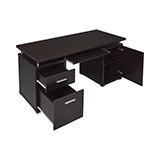 Coaster Tracy 2-drawer Computer Desk Cappuccino Model 800107