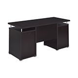 Coaster Tracy 2-drawer Computer Desk Cappuccino Model 800107