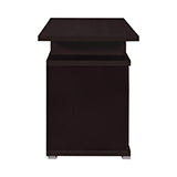 Coaster Irving 2-drawer Office Desk with Cabinet Cappuccino Model 800109