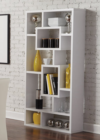 Coaster Howie 10-shelf Bookcase White Model 800157