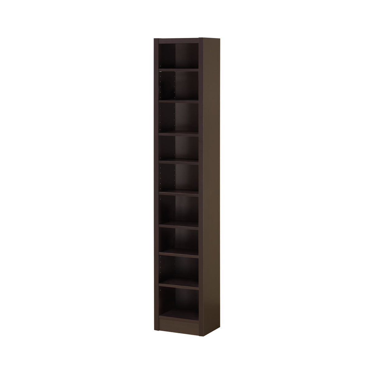 Coaster Eliam Rectangular Bookcase with 2 Fixed Shelves Cappuccino Model 800285