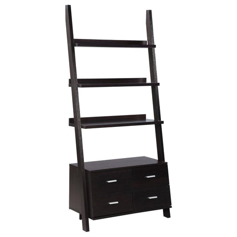 Coaster Colella 4-drawer Storage Bookcase Cappuccino Model 800319