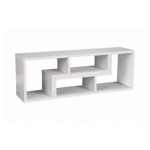Coaster Velma Convertible TV Console and Bookcase White Model 800330