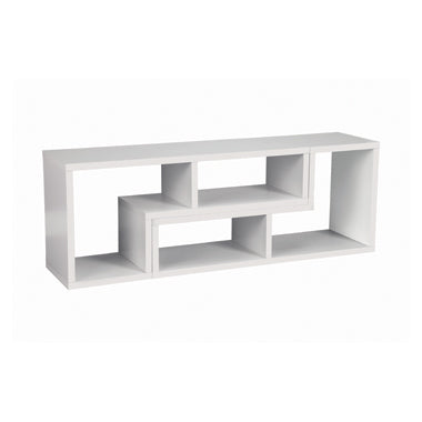 Coaster Velma Convertible TV Console and Bookcase White Model 800330