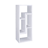 Coaster Velma Convertible TV Console and Bookcase White Model 800330