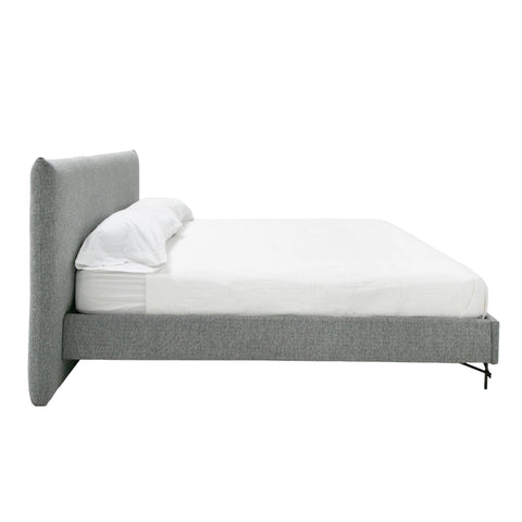 Nova Domus Aria Italian Modern Grey Fabric Bed Model VGAC-ARIA-BED
