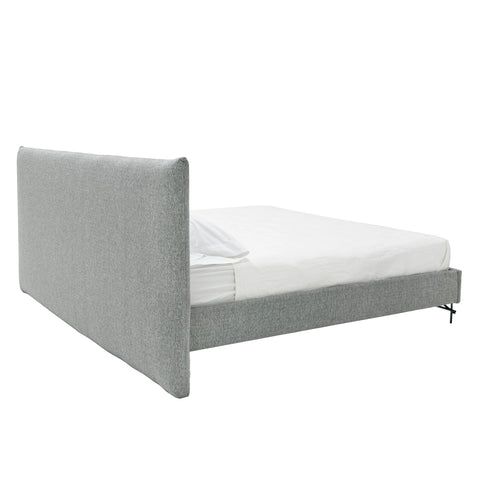 Nova Domus Aria Italian Modern Grey Fabric Bed Model VGAC-ARIA-BED