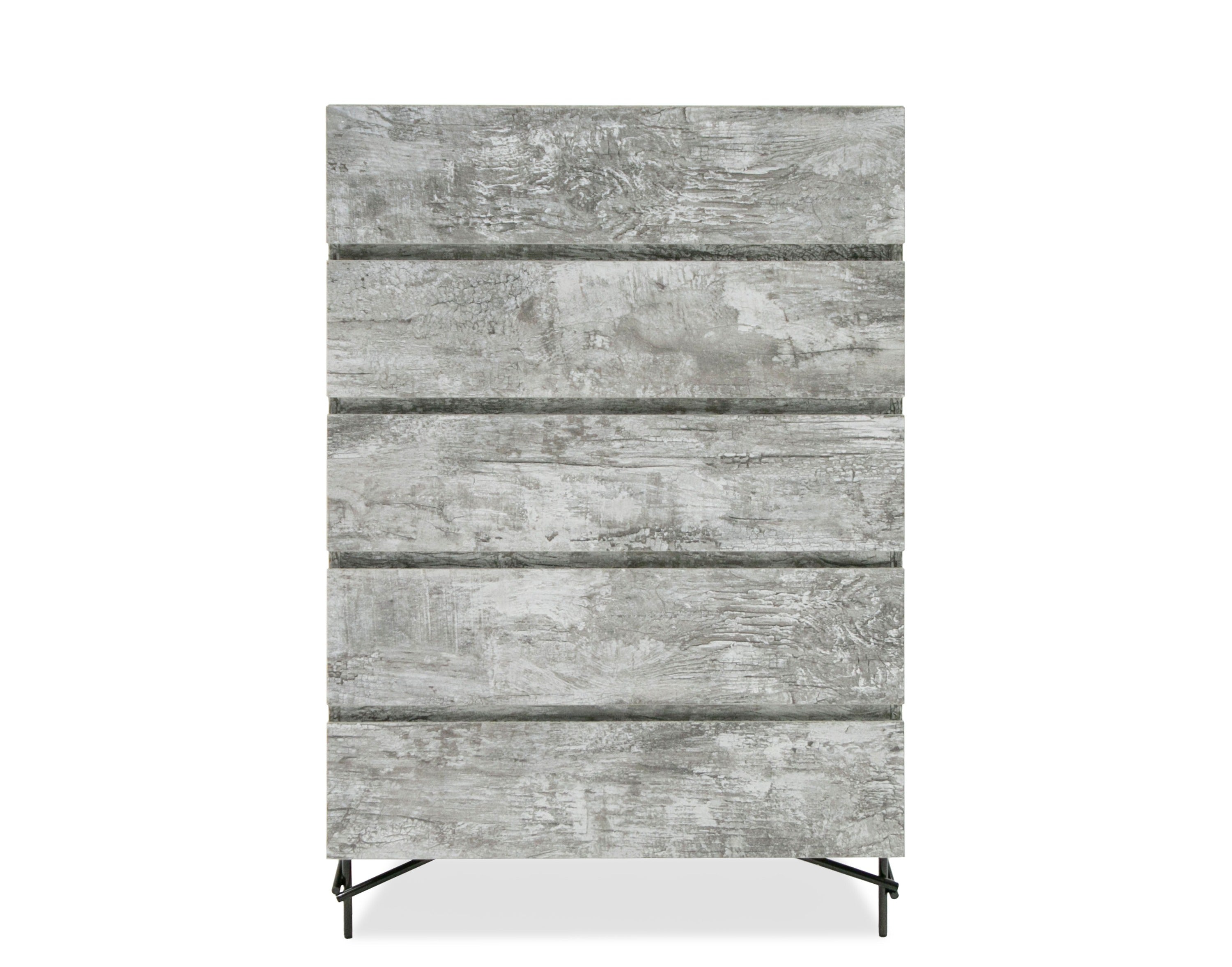Nova Domus Aria Italian Modern Multi Grey With Texture Chest Model VGAC-ARIA-CHEST