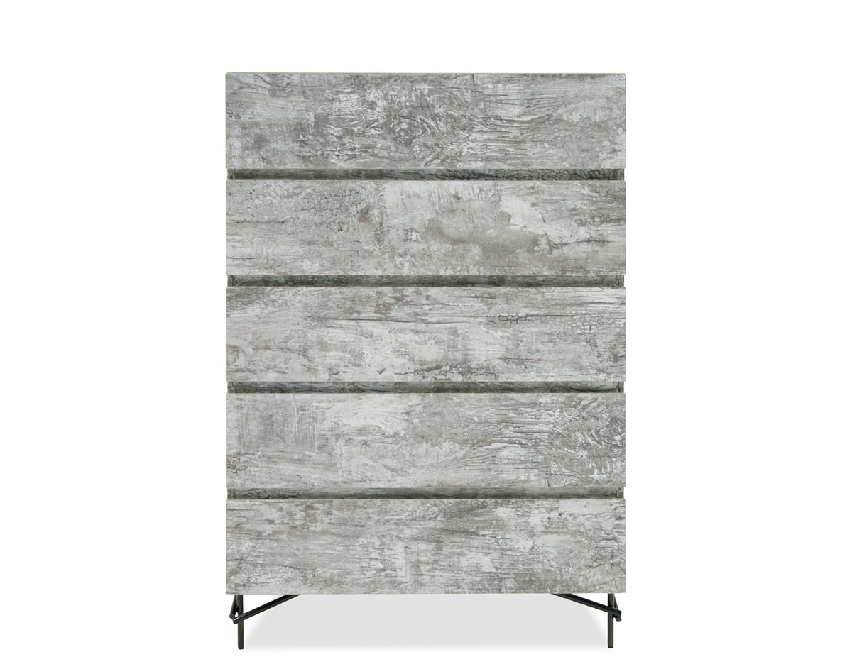 Nova Domus Aria Italian Modern Multi Grey With Texture Chest Model VGAC-ARIA-CHEST