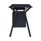 Coaster Weaving 2-drawer Computer Desk Black Model 800436