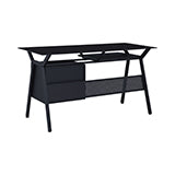 Coaster Weaving 2-drawer Computer Desk Black Model 800436