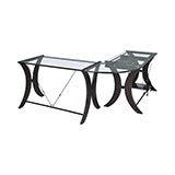 Coaster Monterey 3-piece L-shaped Computer Desk Set Cappuccino Model 800446