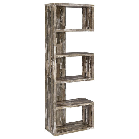 Coaster Joey 5-tier Bookcase Salvaged Cabin Model 800847