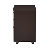 Coaster Skeena 3-drawer Mobile Storage Cabinet Cappuccino Model 800903