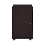 Coaster Skeena 3-drawer Mobile Storage Cabinet Cappuccino Model 800903