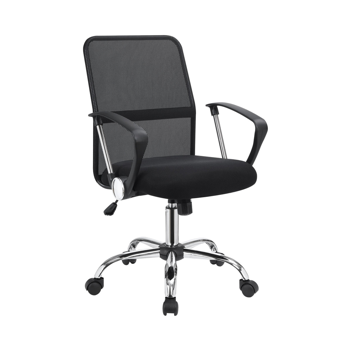 Coaster Gerta Office Chair with Mesh Backrest Black and Chrome Model 801319