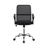 Coaster Gerta Office Chair with Mesh Backrest Black and Chrome Model 801319