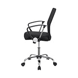 Coaster Gerta Office Chair with Mesh Backrest Black and Chrome Model 801319