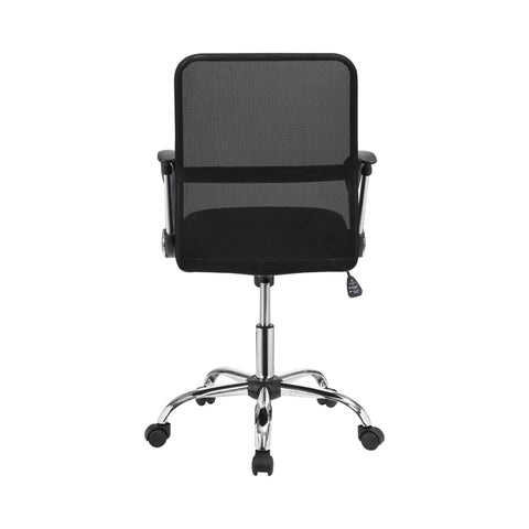 Coaster Gerta Office Chair with Mesh Backrest Black and Chrome Model 801319