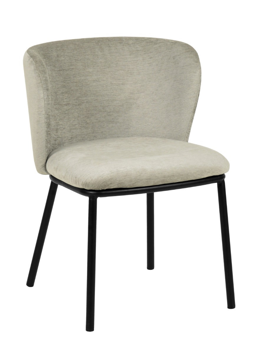 Modrest Bessie Modern Grey Dining Chair Set of 2