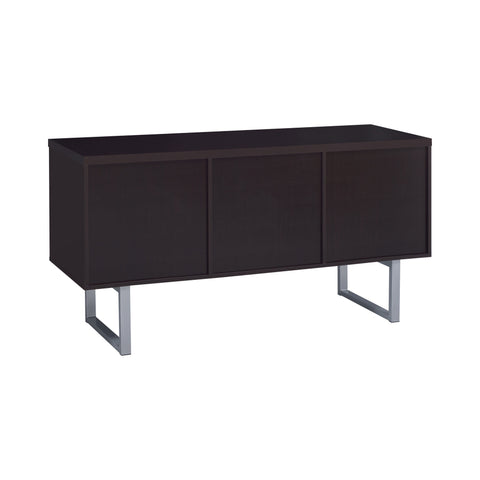 Coaster Lawtey 5-drawer Credenza with Adjustable Shelf Cappuccino Model 801522