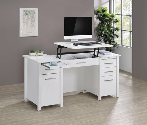 Coaster Dylan 4-drawer Lift Top Office Desk Model 801573