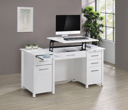 Coaster Dylan 4-drawer Lift Top Office Desk Model 801573
