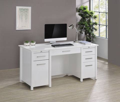 Coaster Dylan 4-drawer Lift Top Office Desk Model 801573
