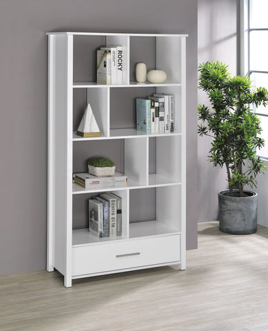 Coaster Dylan Rectangular 8-shelf Bookcase Model 801574