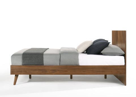 Nova Domus Kamela Modern Walnut Queen Bed Model VGMA-BR-128-BED-Q