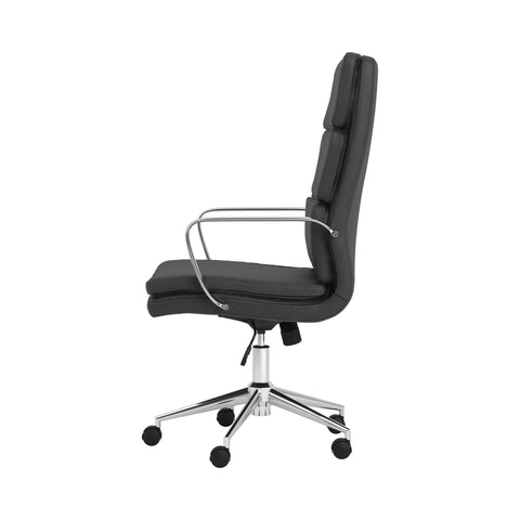 Coaster Ximena High Back Upholstered Office Chair Black Model 801744