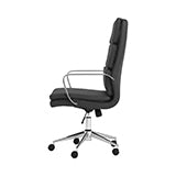 Coaster Ximena High Back Upholstered Office Chair Black Model 801744