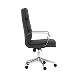 Coaster Ximena High Back Upholstered Office Chair Black Model 801744