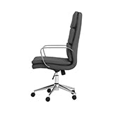 Coaster Ximena High Back Upholstered Office Chair Grey Model 801745